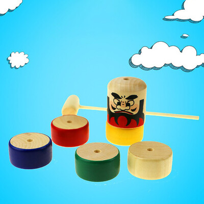 

YIWULAWooden Puzzle Tapping Balance Toy Childrens Early Education Toys