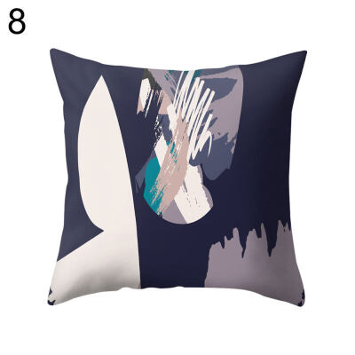 

Abstract Color Block Pillow Case Cushion Cover Sofa Bedroom Car Cafe Decoration