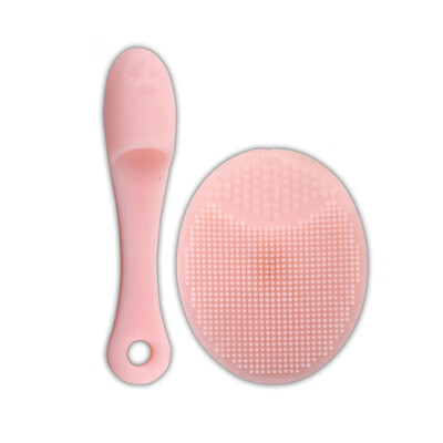 

Mini Portable Silicone Facial Cleanser Beauty Machine Face Cleaning Washing Machine Massage Brush