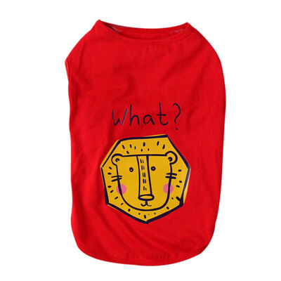 

Summer Cartoon clothes Dog Vests Casual Stripes Pet clothes Puppies Poodle Schnauzer Teddy Dog Supplies
