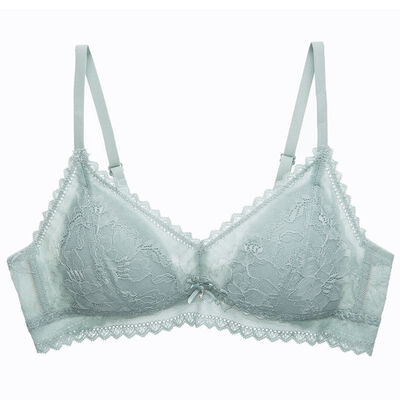 

Sexy Lace Bra Women Lingerie Wire Free Solid Color Lace Underwear Push Up Bras Fitness Sleep Bralette Lingerie