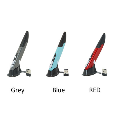 

Universal USB Wireless Mouse Optical Pen Mouse Adjustable for Laptops Desktops Computer