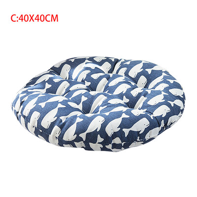 

Gobestart Chair Cushion Round Cotton Upholstery Soft Padded Cushion Pad Office Home Or Car Seat Cushion