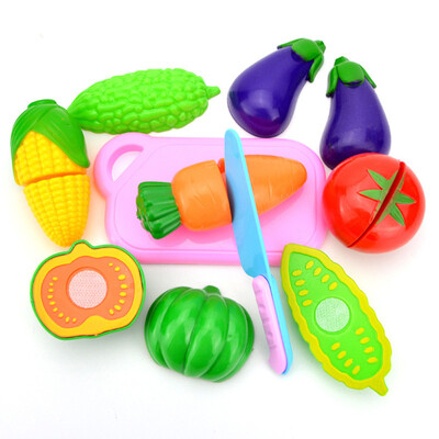 

Tailored 2017 Kids Pretend Role Play Kitchen Fruit Vegetable Food Toy Cutting Set Gift