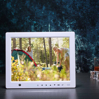 

〖Follure〗10-Inch Front Screen Button With Body Sensor Digital Photo Frame
