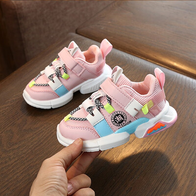 

New Sport Children Shoes Kids Boys Sneakers Spring Autumn Net Mesh Breathable Casual Girls Shoes Running Shoe For Kids