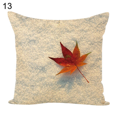 

Maple Leaves Square Throw Pillow Case Cushion Cover Home Sofa Bed Car Decor