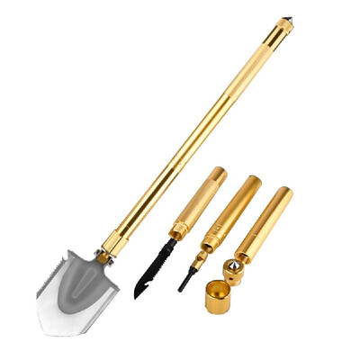 

Portable Folding Shovel Outdoor Carbon Steel Multi-functional Shovel for Camping Hiking Backpacking Fishing Trench Entrenching Too