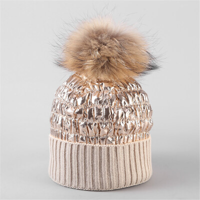 

Tailored Fashion Women Winter Knit Hat Mane Ball Collar Set Thick Warm Solid Earmuff Hat