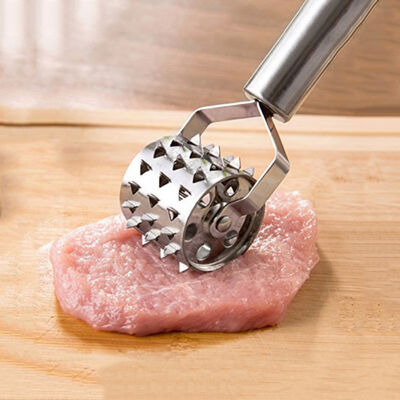 

1Pcs Stainless Steel Useful Meat Tenderizer Hammer For Steak Home Kitchen Cooking Tools New