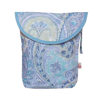 

Pretty Convenient Printed Nappy Bag Reusable Washable Wet Dry Cloth Waterproof Diaper Bag Wet Dry Cloth Zip Diaper Bag