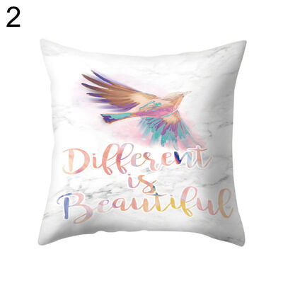 

Mandala Bird Dots Throw Pillow Case Cushion Cover Sofa Bed Car Cafe Office Decor