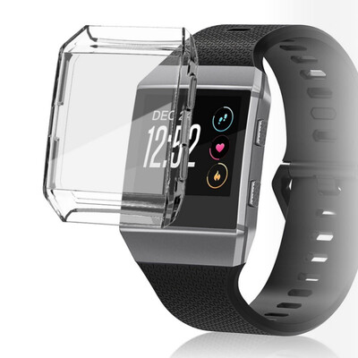 

Smart Watch Screen Protector For Fitbit Ionic TPU Rugged Smartwatch Protective Case Anti-fingerprint DustScratch Proof