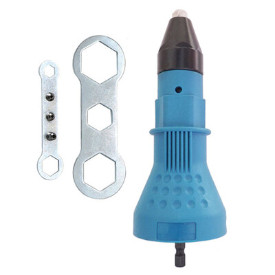 

Electric Rivet Nut Riveting Tool Cordless Riveting Drill Adapter Insert Tool Multifunction Wrench Set