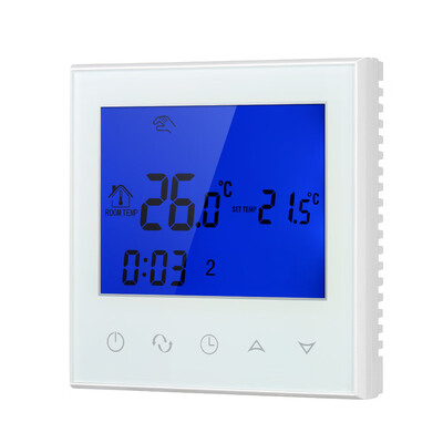 

Wifi Programmable Thermostat Wifi Water Heating Smart WIFI Temperature Controller 3A 200～230V with Backlight LCD Touchscreen