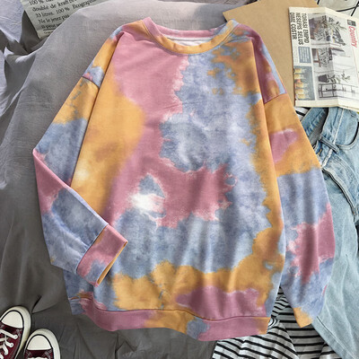 

Loose Hoodies Women Fashion Warm Long Sleeve Hoodie Cute Print Casual Casual Round Collar Sweatshirt Simple Hoodies