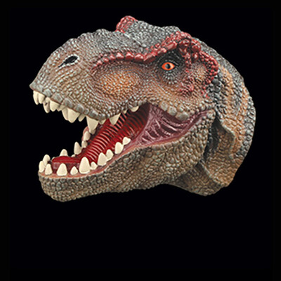 

Siaonvr Dinosaur Hand Puppets Role Play Realistic Spinosaurus Head Gloves Soft Toy
