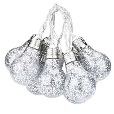 

Gobestart 15M 10LED Cotton Ball String Lights Party Wedding Christmas Decor Lights