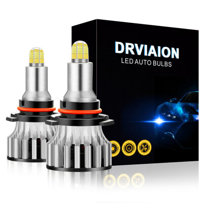 

2x 9-32V Auto LED White Headlights Lamps 9005HB3 18000LM Bulbs 6000K 120W Parts