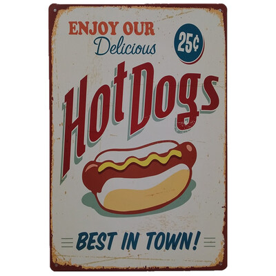 

Gobestart Vintage Metal Tin Sign Poster Plaque Bar Pub Club Cafe Home Plate Wall Decor Art