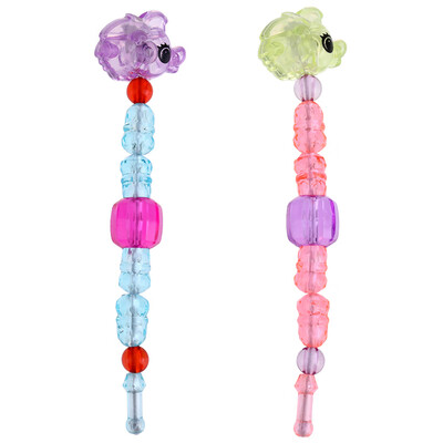 

8 Styles 3Pcs Super Cute Diy Magic Tricks Animal Twists Rings Stitching Pet Bracelets
