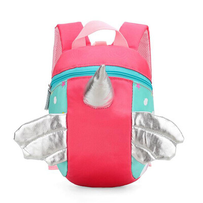 

Unicorn Anti-Lost Backpack Book Bag School Bag for Girls Toddler Children Hiking Travel Camping