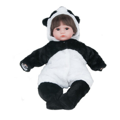

YIWULAReal Newborn Handmade Lifelike Baby Doll Reborn Silicone Vinyl Clothes Body 17in