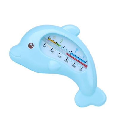 

Children Shower Water Thermometer Baby Bathing Dolphin Shape Temperature Infants Toddler Water Measure