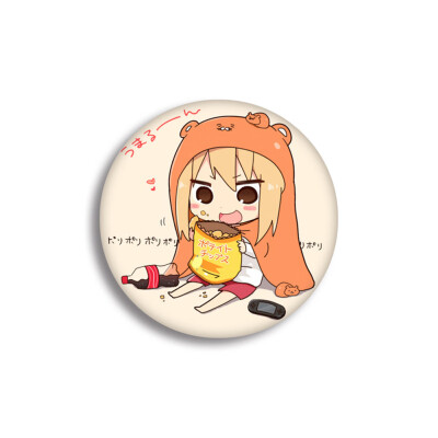 

58cm Cute Cartoon Brooch Japanese Sister Breastpin Anime Badge Pin Coin Icon Cloth Backpack Ornament