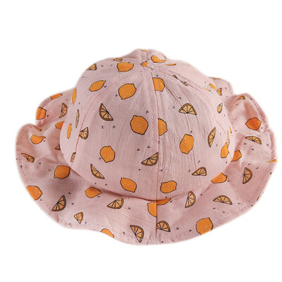 

Spring Baby Boys Girls Toddler Print Bucket Hats Caps Reversible Sun Headwear