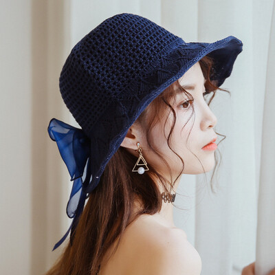 

Net red fisherman hat womens summer day shade Korean version of the hundred sun shade hat fashionable lady foldable hat