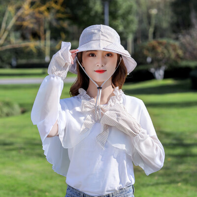 

Hat girl summer big along the sun hat travel hundred shading face sunscreen sunshade bike hat hat hat female