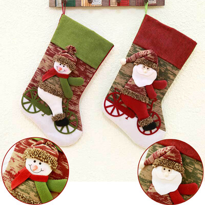 

Tailored Christmas Santa Socks Cute Ornaments Festival Party Xmas Tree Hanging Decoration