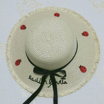 

Straw Hat Female Spring Autumn&Summer Korean Version of Baitao Sunscreen Cap