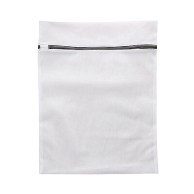 

Laundry Mesh Polyester Bags Washing Clothes Travel Storage Zip Bag Wash Bra Stockings And Underwear High-end Elegant Gray Zipper