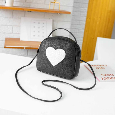 

Tailored Women 2019 Heart Fashion Shoulder Messenger Bag Simple Handbags Casual Phone Bag