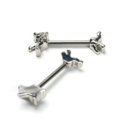 

Sexy Cat Nipple Ring Barbell Piercing Jewelry Stainless Steel Nipple Shield Bar Sexy Women Accessories Jewelry