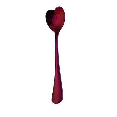 

Gobestart Colorful Spoon Handle Spoons Flatware Coffee Drinking Tools Kitchen Gadget BK