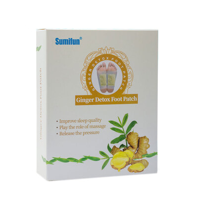 

12PCSSet Sumifun Anti-Swelling Ginger Foot Patch Detox Foot Patches Pads Weight Loss Slimming Keeping Fit Patch
