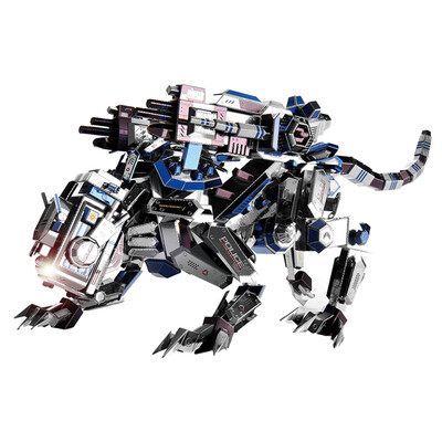 

Metal Puzzle Mechanical Cartoon Model 3D DIY Assemble Figure Toy Boys Gift Home Office Decor Ornament