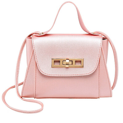 

Women Fashion Wing-shaped Solid Color Flip Cover Shoulder Bag Crossbody Handbag
