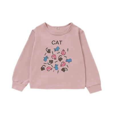 

New print Pullover Tee Autumn Winter Kids Sweatshirt Tops Long Sleeve T-shirt Boys Girls Child Baby Clothes