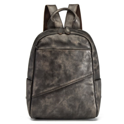 

Tactical camouflage Genuine Leather Laptop Backpack Male Backpack Travel Woman Male Fashion Backpacks Cowhide Schoolbag For Men