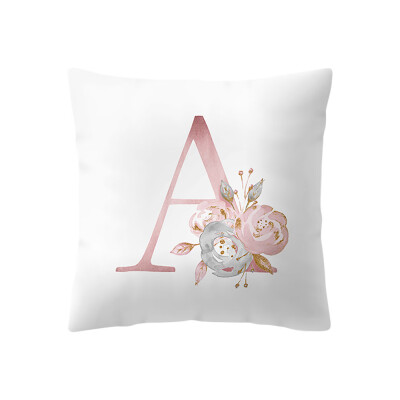 

Siaonvr 45x45 cm Kids Room Decoration Letter Pillow English Alphabet Pillowcases