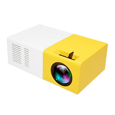 

Mini Pocket LED Projector Portable LCD Projector 400 Lumens 720P1080P Projection Machine HD AV TF Card Slot With Remote Controlle