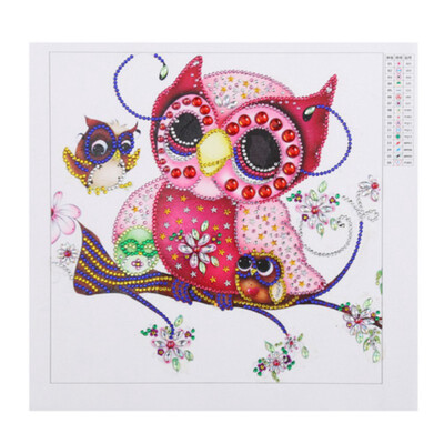 

DIY Cartoon Owl Special Shaped Diamond Painting Cute Animal 5D Diamond Cross Stitch Landscape Rhinestones Embroidery Unique Gift