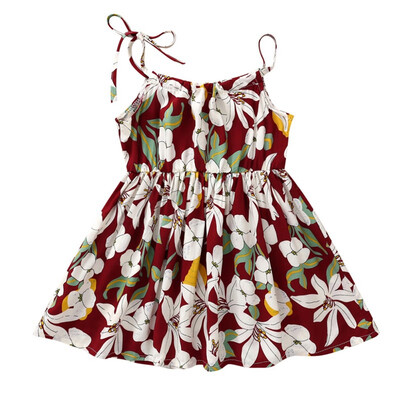

Girls Dress Baby Girls Flower Princess Dress Sleeveless Summer Dress for Newborn Baby Girl Infant Clothes Kid Clothes Summer