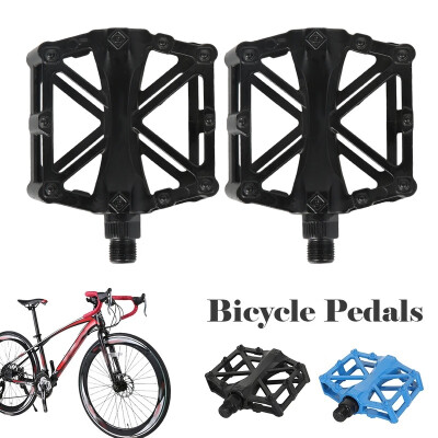 

1 Pair Road Mountain Bike Bicycle Cycling Aluminum Alloy Flat Platform Pedals