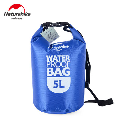 

NatureHike Outdoor Travel Camping Hiking Rafting Swimming 5L Waterproof Dry Bag with Transparent Visual Window