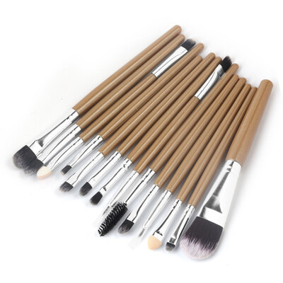 

15pcs Professional Makeup Brushes For Eyebrow Lip Powder Eyeshadow And Eyeliner Makeup Brush Set Tool